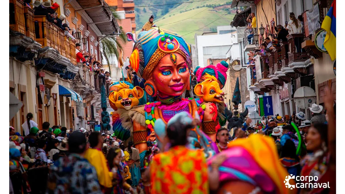 “Indomable Mujer Guerrera” gana la carroza principal del Carnaval de Negros y Blancos 2026 en Pasto