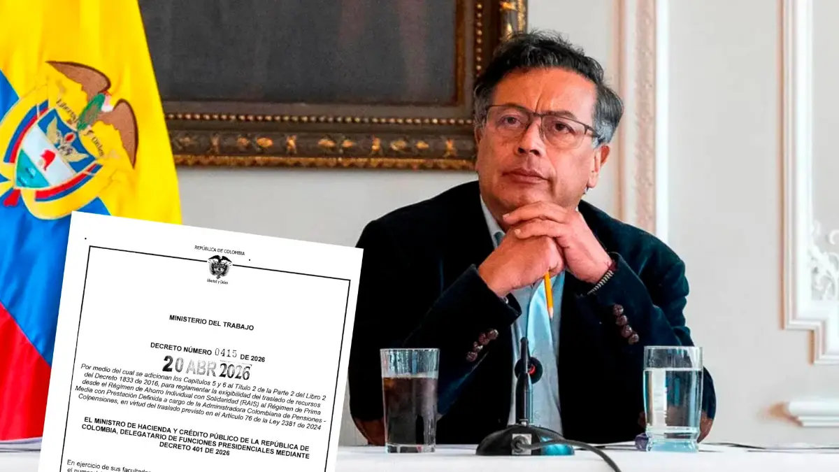 Gobierno ordena traslado de $25 billones de fondos privados a Colpensiones
