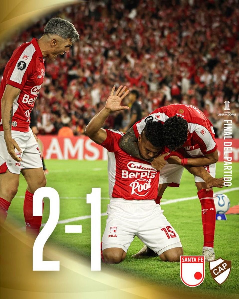Santa Fe logra un triunfo clave ante Platense y sigue con vida en la Copa Libertadores